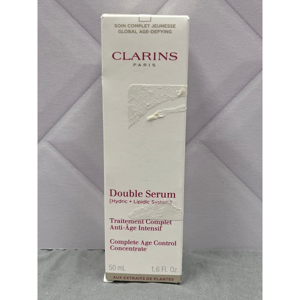 Clarins Paris Double Serum Complete Age Control Concentrate (1.6 oz. / 50 ml)
